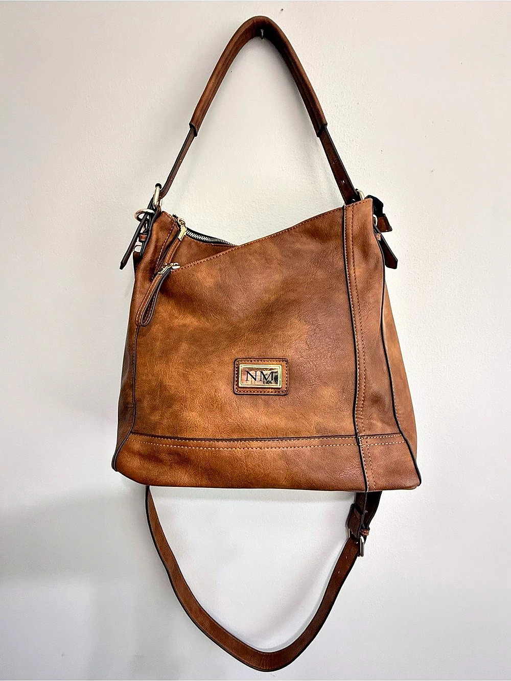 Danbury Mint by Jose Hess Leather Shoulder Bag - Picture 3 of 10